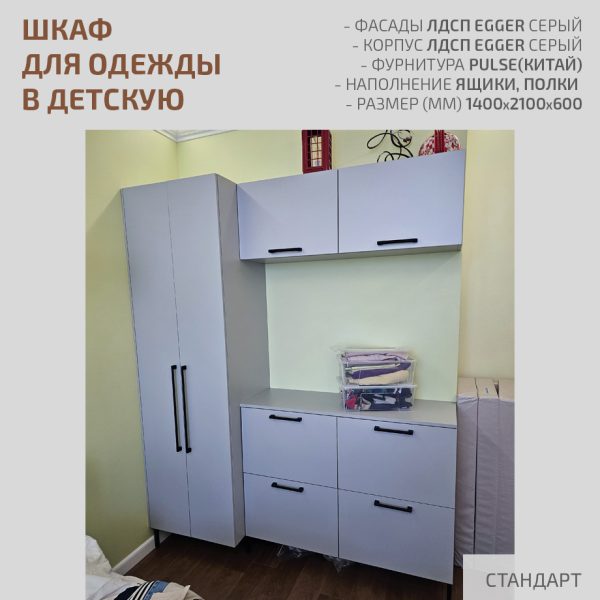 Шкаф для одежды в детскую
